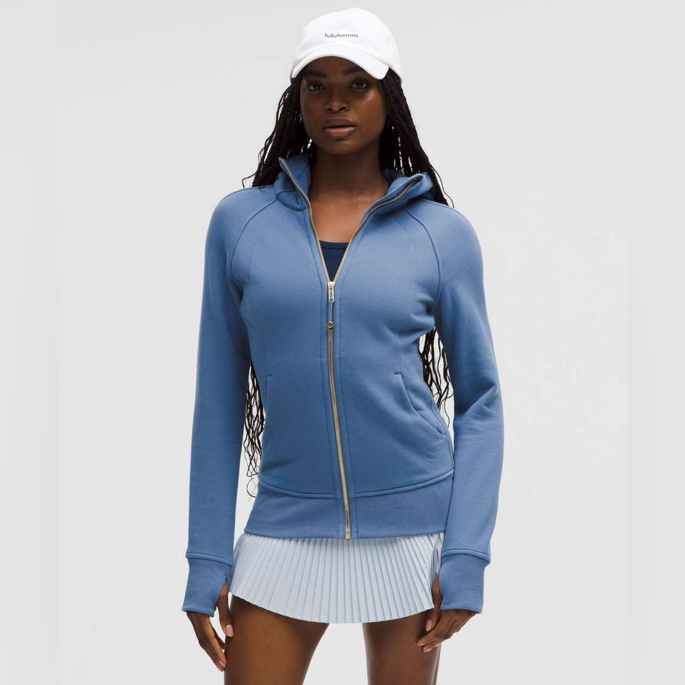 Lululemon Scuba Full-Zip Hoodie
Washed Denim / Gold